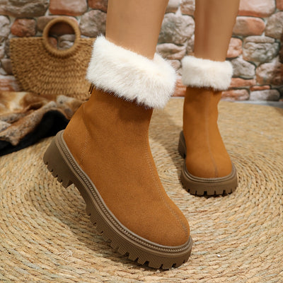 Willowridge™ | Luxuriöse Kunstfell-Winterstiefel