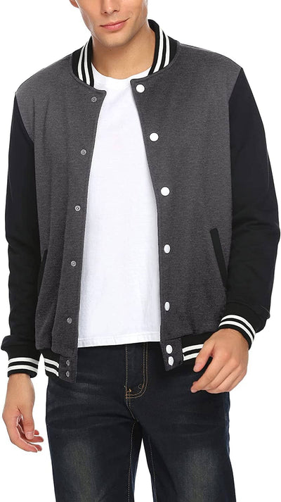 Mode Varsity Baumwoll Bomberjacken