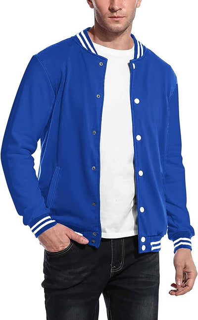Mode Varsity Baumwoll Bomberjacken