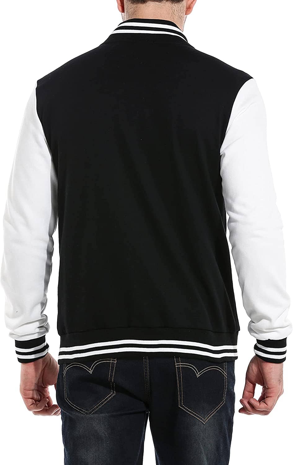 Mode Varsity Baumwoll Bomberjacken