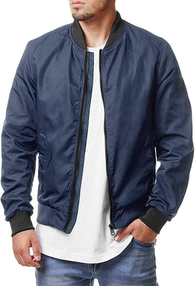 Lässige Softshell-Flug-Windjacke