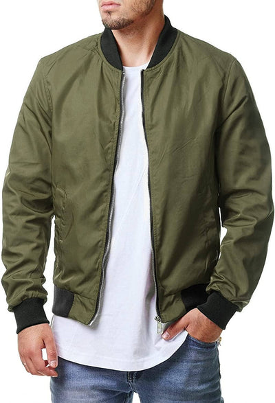 Lässige Softshell-Flug-Windjacke