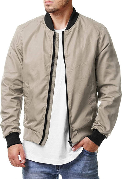 Lässige Softshell-Flug-Windjacke