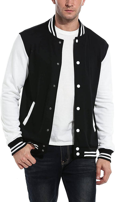 Mode Varsity Baumwoll Bomberjacken