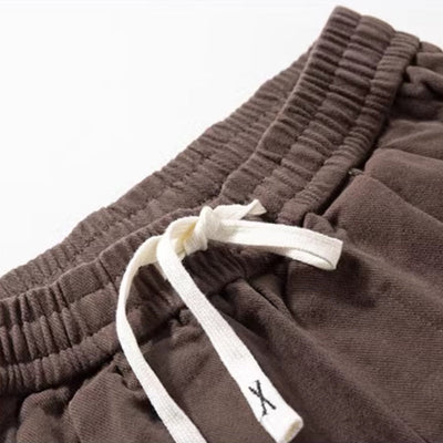 Japanische Retro Lockere Weite Hosen