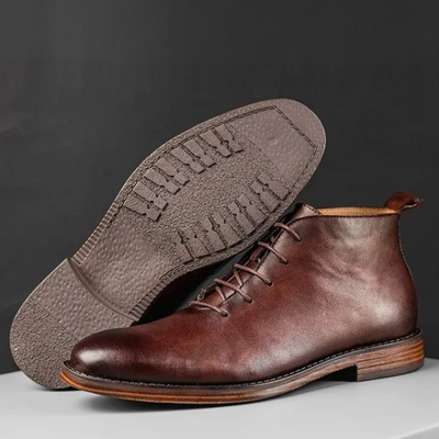 Camden Handgefertigte Leder-Ankle Boots