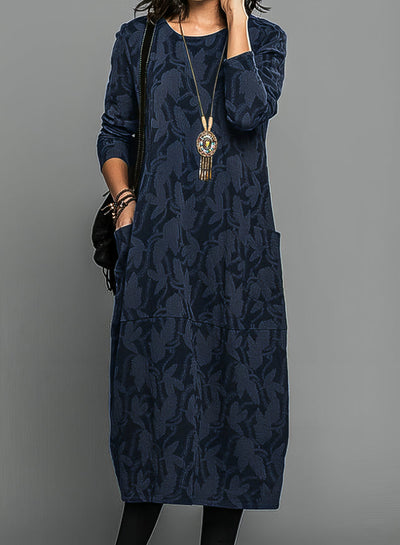 Madeleine | Warmes Winterkleid mit elegantem Schnitt