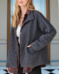 Oversize Weiche Steppjacke