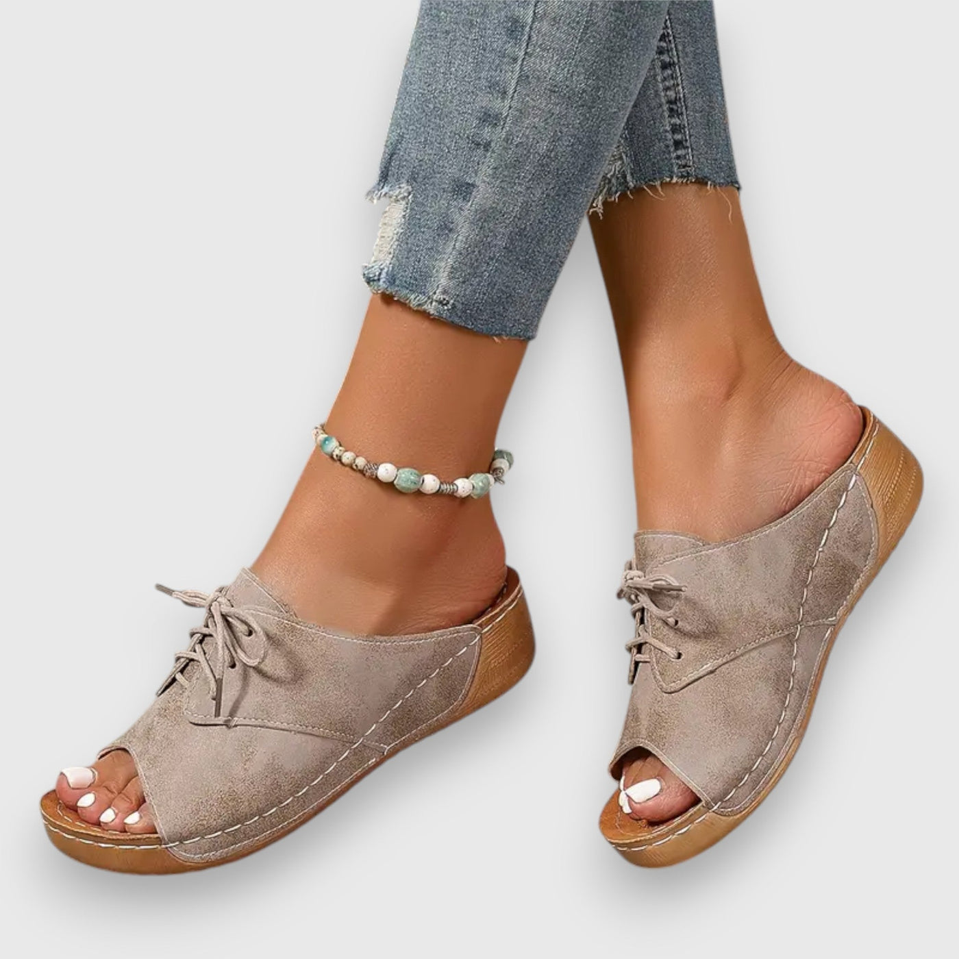 Saskia – Vintage Stil Sandalen