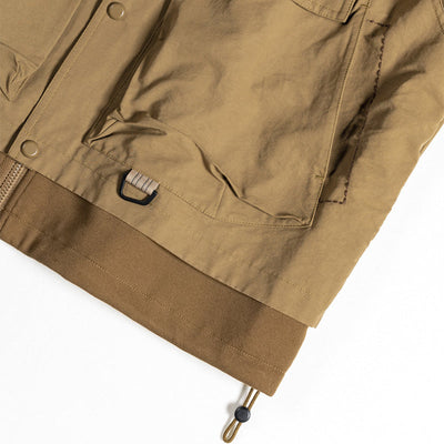 Stehkragen Fake Zweiteiliger Lockere Jacke