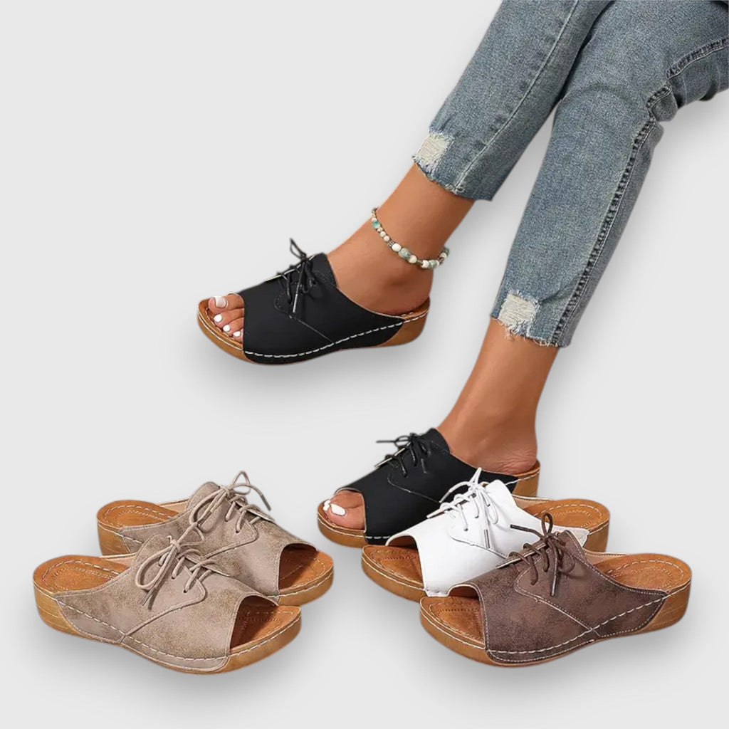 Saskia – Vintage Stil Sandalen