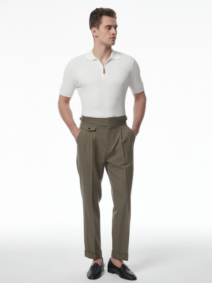 Marini Sorano Hochtaillierte Maßhose