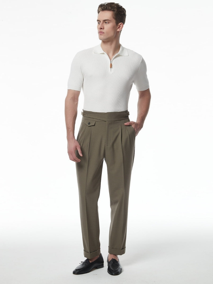 Marini Sorano Hochtaillierte Maßhose