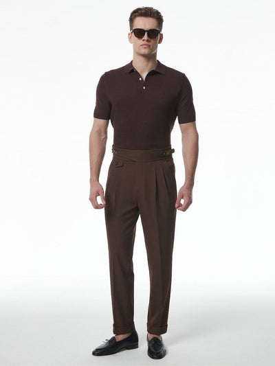 Marini Sorano Hochtaillierte Maßhose