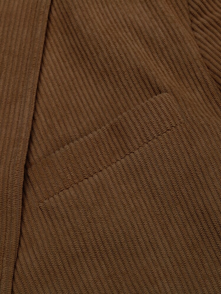 Freizeit Corduroy Blazer Jacke