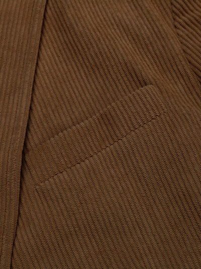 Freizeit Corduroy Blazer Jacke