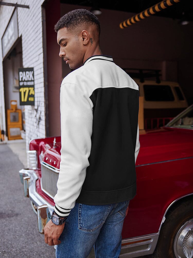 Stylische Letter Baseball Varsity Jacken