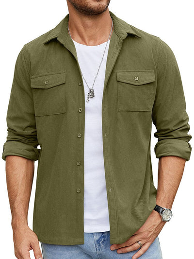 Freizeit Waffel Shirt Jacke