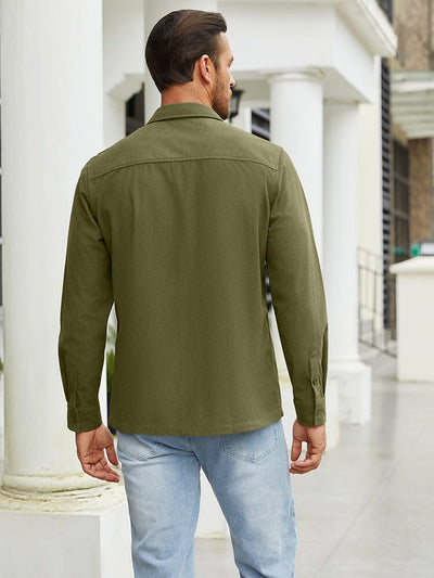 Freizeit Waffel Shirt Jacke