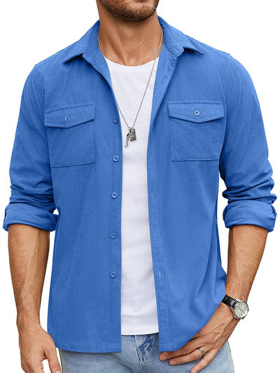 Freizeit Waffel Shirt Jacke