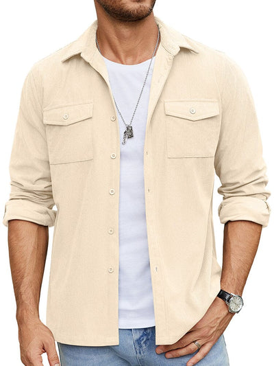 Freizeit Waffel Shirt Jacke