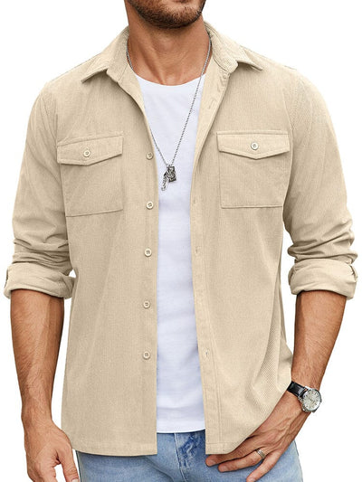 Freizeit Waffel Shirt Jacke