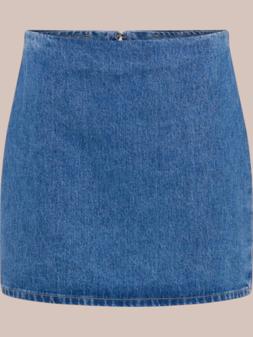 Marvelle Denim Knopf-Oben Rock Set