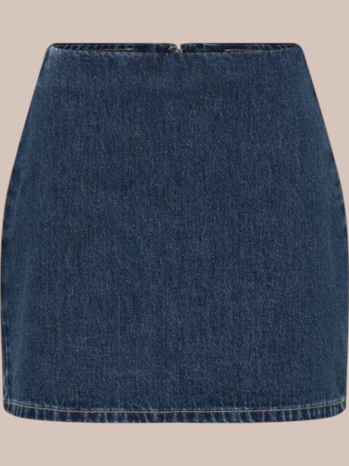 Marvelle Denim Knopf-Oben Rock Set