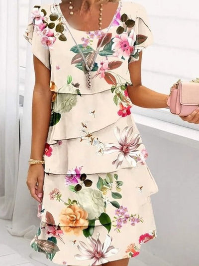 Lyra - Anmutiges florales Eleganzkleid