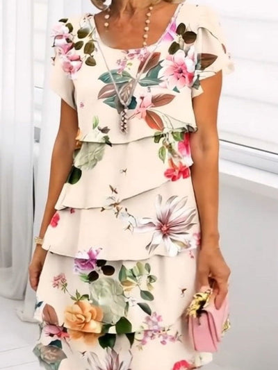 Lyra - Anmutiges florales Eleganzkleid