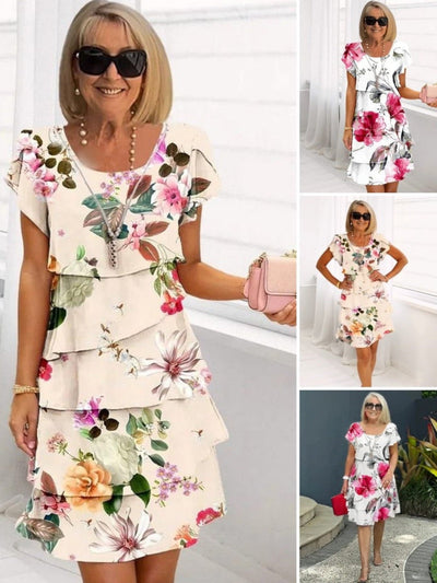Lyra - Anmutiges florales Eleganzkleid