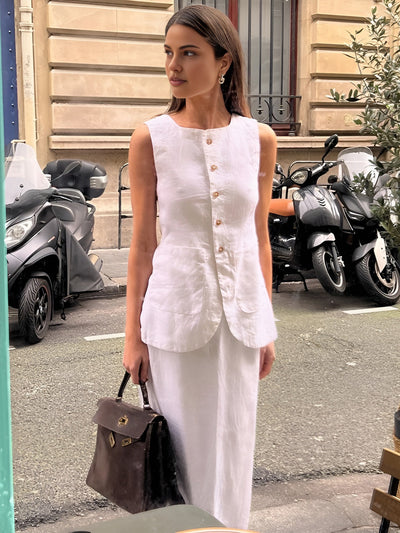 Elara Baumwollmischung Zwei-Teile Set