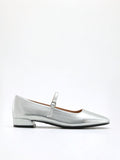 Clara Quadratzehen-Mary-Jane-Schuhe