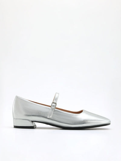 Clara Quadratzehen-Mary-Jane-Schuhe