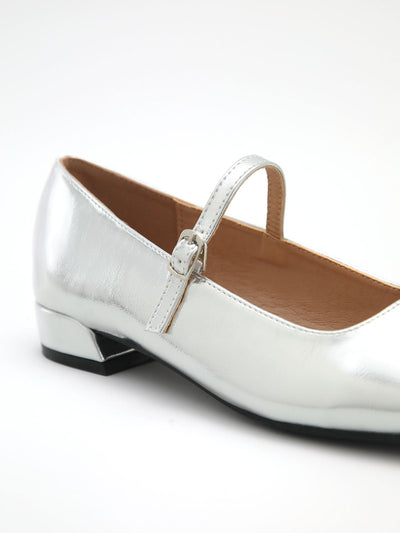 Clara Quadratzehen-Mary-Jane-Schuhe