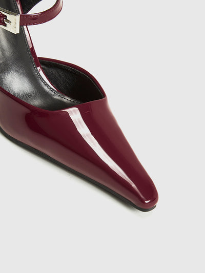 Vivara Spitz Slingback Absatzschuhe