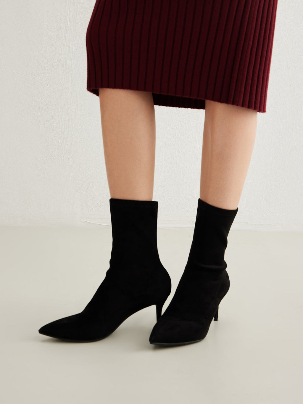 Leona Slingback Wildleder Knöchelschuhe