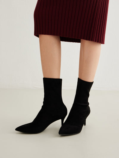 Leona Slingback Wildleder Knöchelschuhe