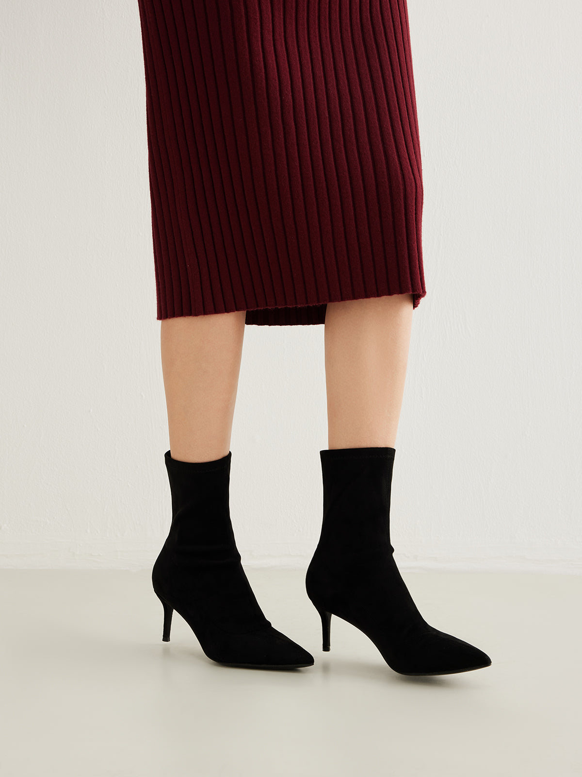 Leona Slingback Wildleder Knöchelschuhe