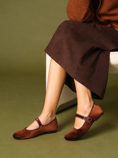 Vivara Samt Ballerinas
