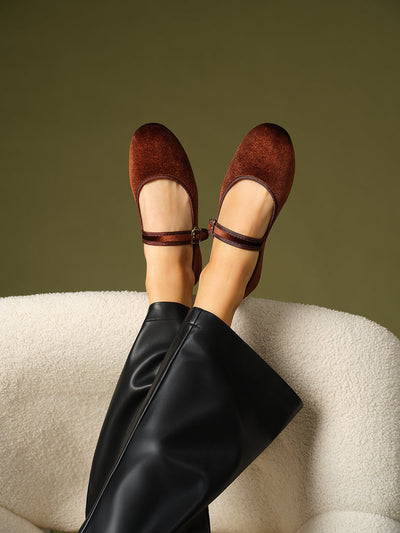 Vivara Samt Ballerinas