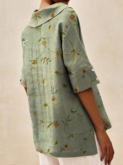 Pamela | Leichte und luftige Blumenbluse