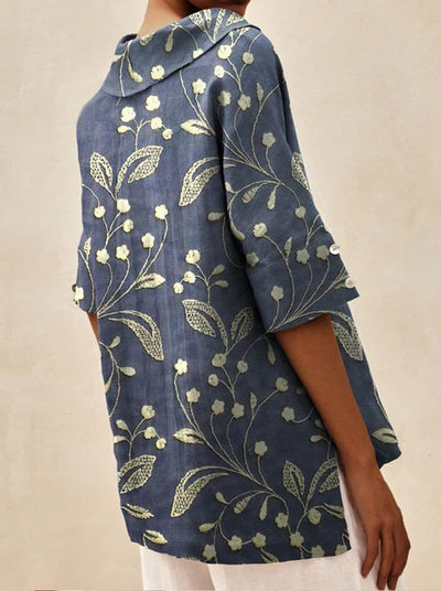 Pamela | Leichte und luftige Blumenbluse