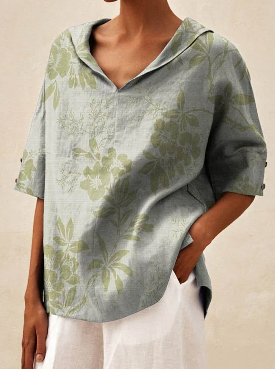 Pamela | Leichte und luftige Blumenbluse