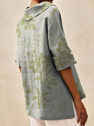 Pamela | Leichte und luftige Blumenbluse