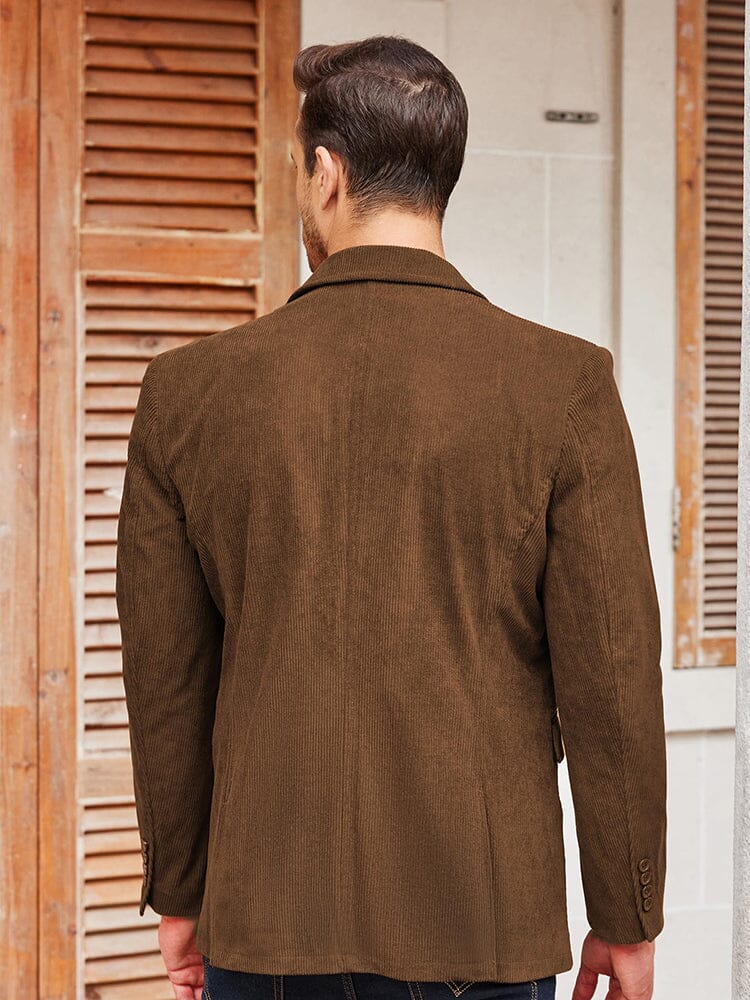 Freizeit Corduroy Blazer Jacke