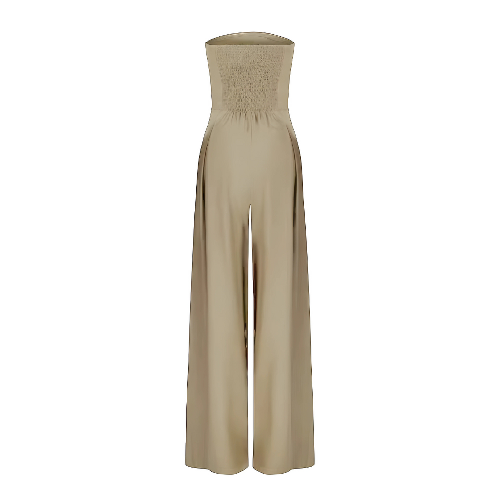 Alyssa - Wide Leg Strapless Jumpsuit