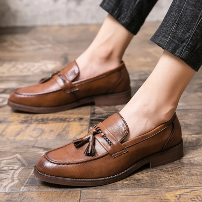 Windsor Leder-Tassel-Loafer