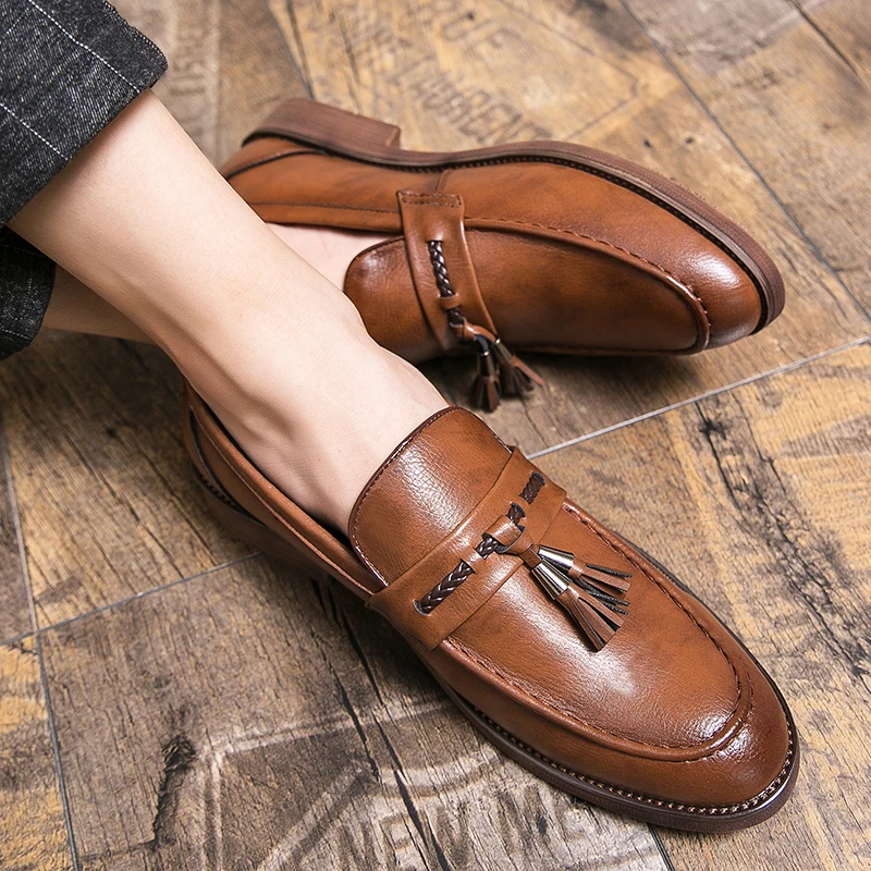 Windsor Leder-Tassel-Loafer
