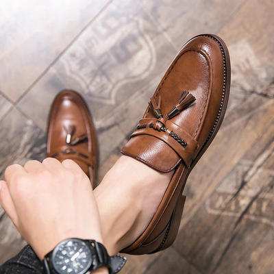 Windsor Leder-Tassel-Loafer